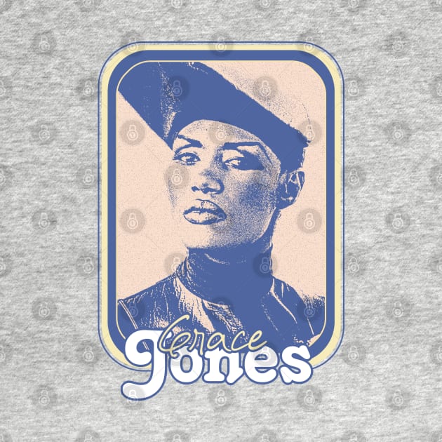 Grace Jones // Retro 80s Aesthetic Fan Design by DankFutura